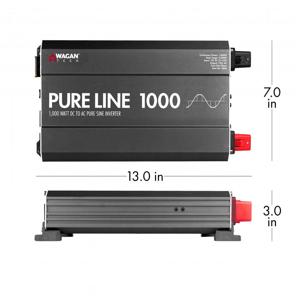 WAGAN Pure Line 1000W Power Inverter
