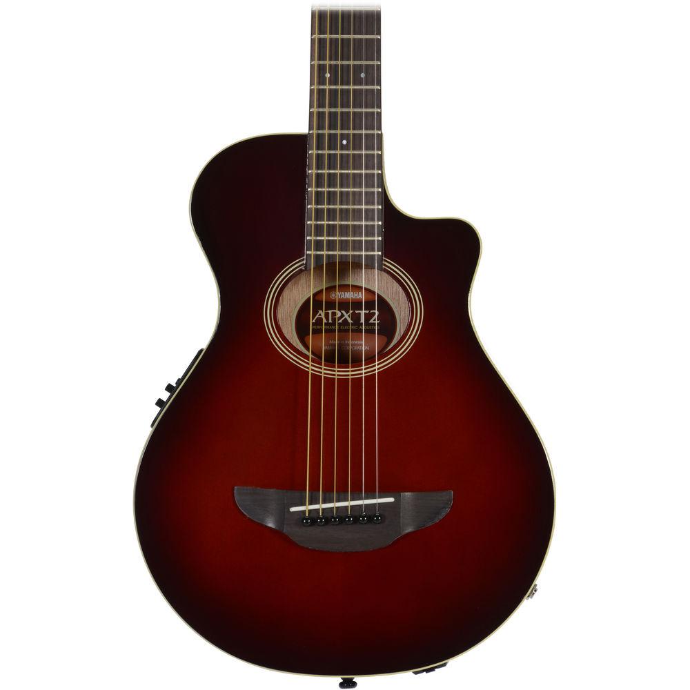 Yamaha APXT2 3 4-Size Thinline Acoustic Electric Cutaway Guitar
