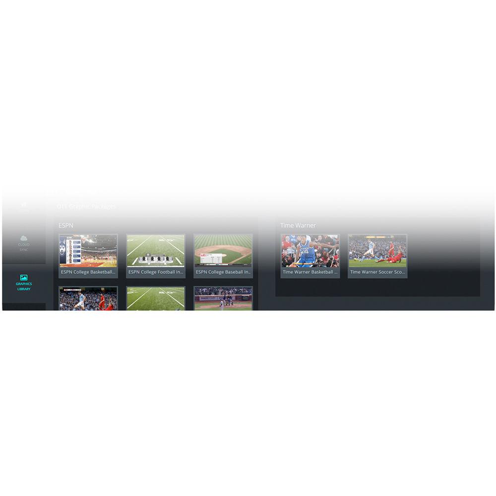 AJT SYSTEMS Additional SportApp for Livebook GFX