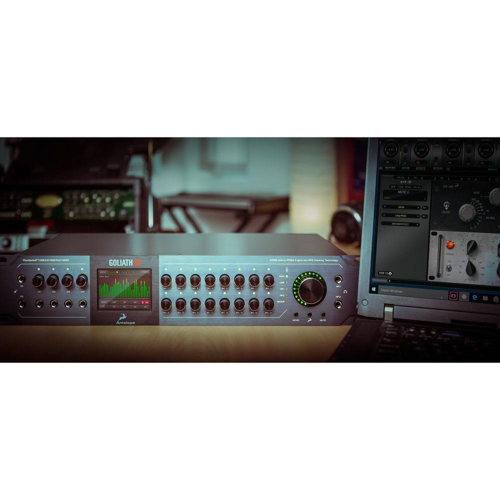 Antelope Goliath HD - HDX USB 3.1 Gen 1 Thunderbolt MADI Audio Interface