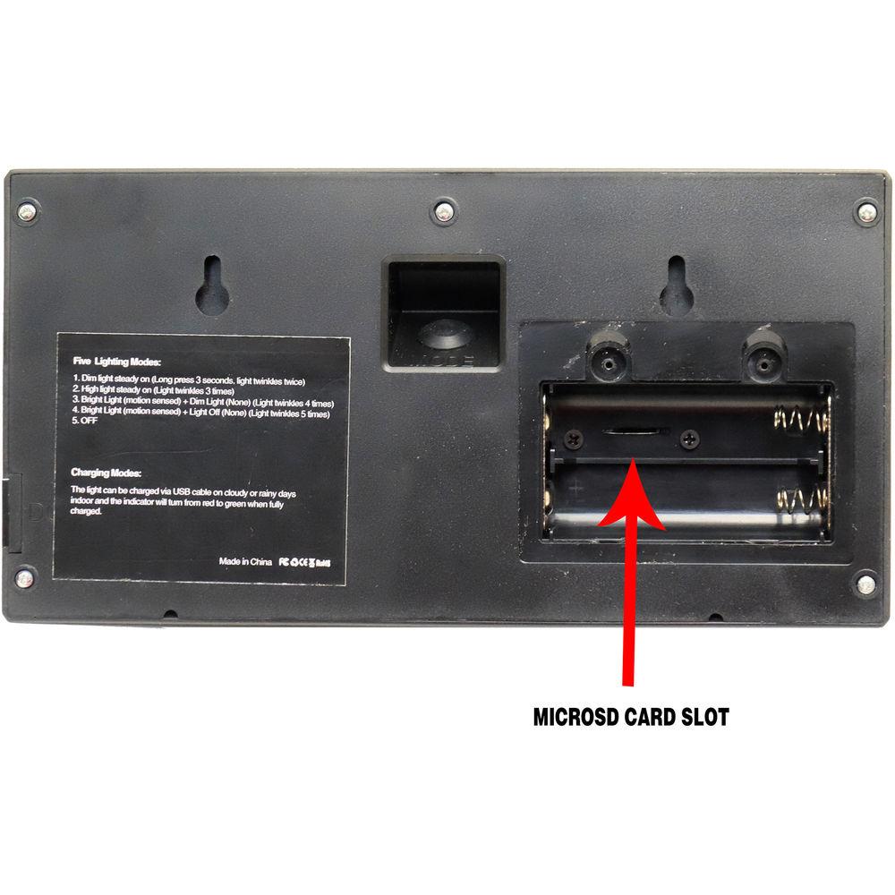 Bush Baby Solar LED Light with Covert Wi-Fi Camera