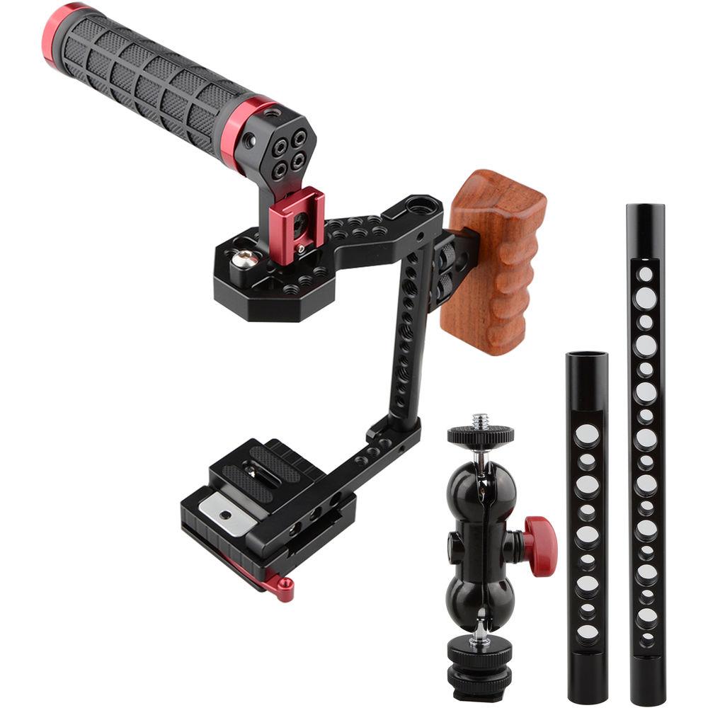 CAMVATE DSLR Camera Cage Kit for Medium and Large-Sized DSLRs