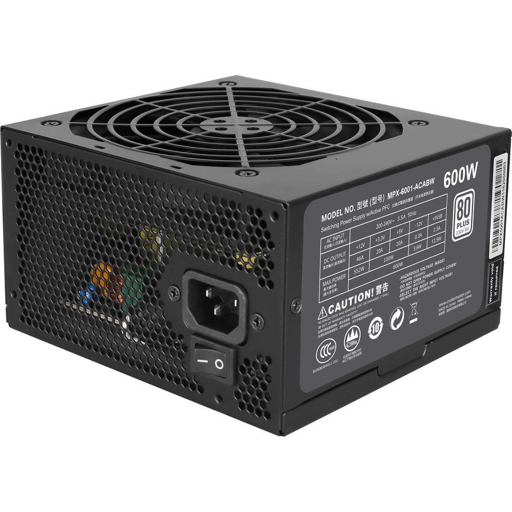 Cooler Master MasterWatt 600 Lite Full Range Power Supply Unit