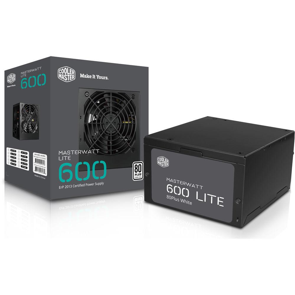 Cooler Master MasterWatt 600 Lite Full Range Power Supply Unit