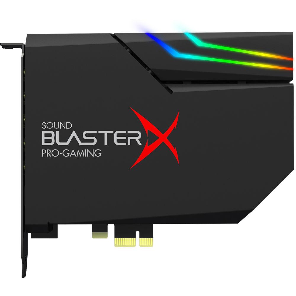 Creative Labs Sound BlasterX AE-5 Sound Card and DAC with RGB Aurora Lighting