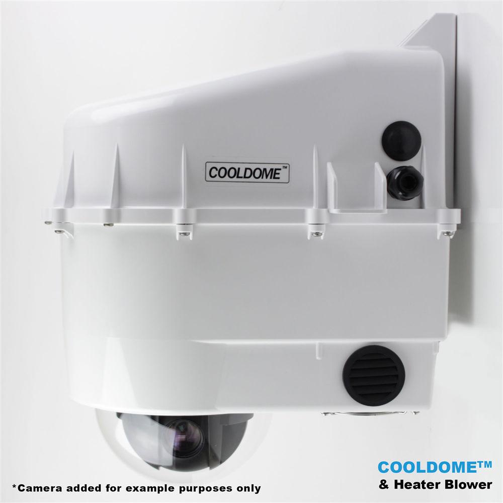 Dotworkz D3 COOLDOME Active Cooling Camera Enclosure with Heater Blower and Tinted Lens