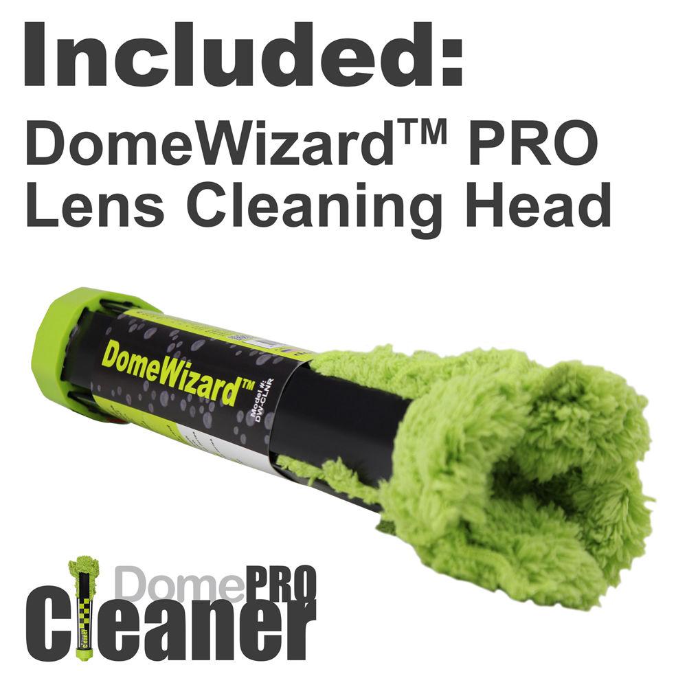 Dotworkz DomeCleanerPRO 25 Series Indoor Outdoor Lens Cleaning Kit with 6-25