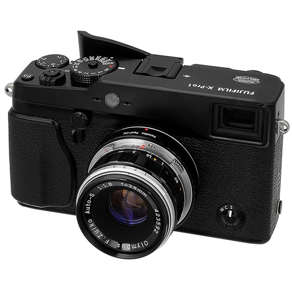 FotodioX Mount Adapter for Olympus Pen F Lens to Fujifilm X-Mount Camera