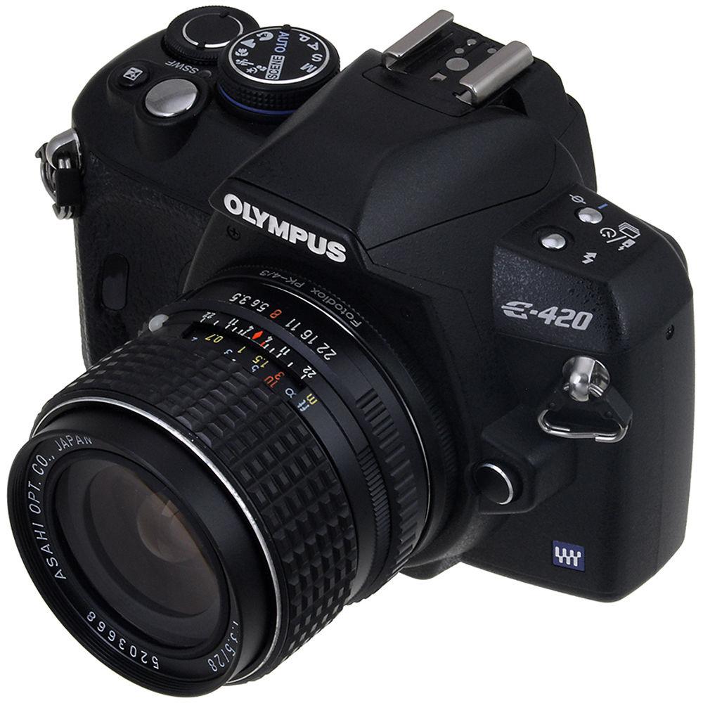 FotodioX Mount Adapter for Pentax K-Mount Lens to Olympus 4 3-Mount Camera