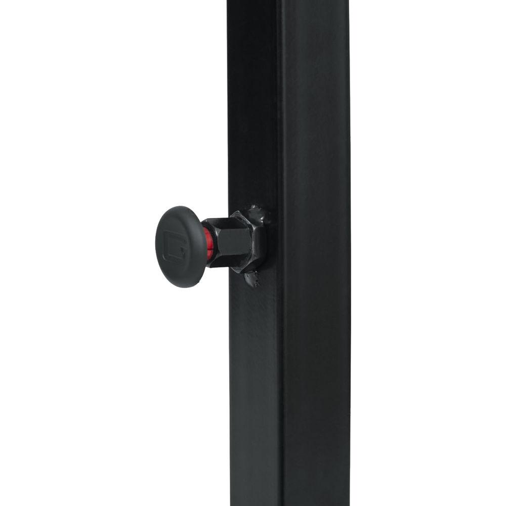 Gator Cases Frameworks Adjustable T-Stand Folding Workstation for Keyboards & Audio Equipment