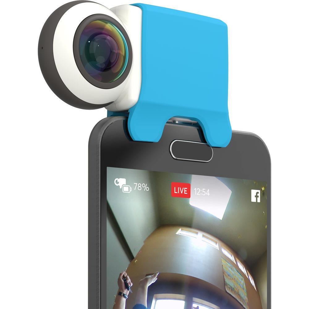 GIROPTIC iO Spherical Video Camera for Android Devices, GIROPTIC, iO, Spherical, Video, Camera, Android, Devices