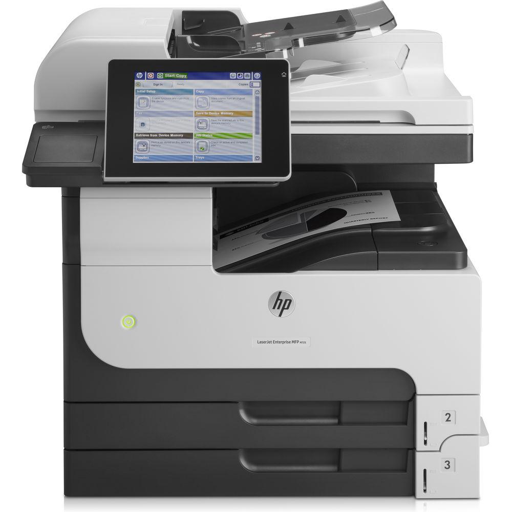 HP LaserJet Enterprise M725dn All-in-One Monochrome Laser Printer