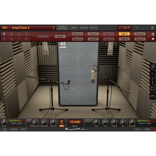 IK Multimedia Ampeg SVX 2 - Collection of Bass Amplifier and Cabinet Emulations for AmpliTube Plug-In