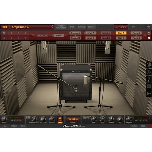 IK Multimedia Ampeg SVX 2 - Collection of Bass Amplifier and Cabinet Emulations for AmpliTube Plug-In