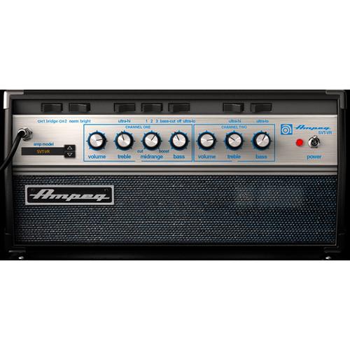 IK Multimedia Ampeg SVX 2 - Collection of Bass Amplifier and Cabinet Emulations for AmpliTube Plug-In