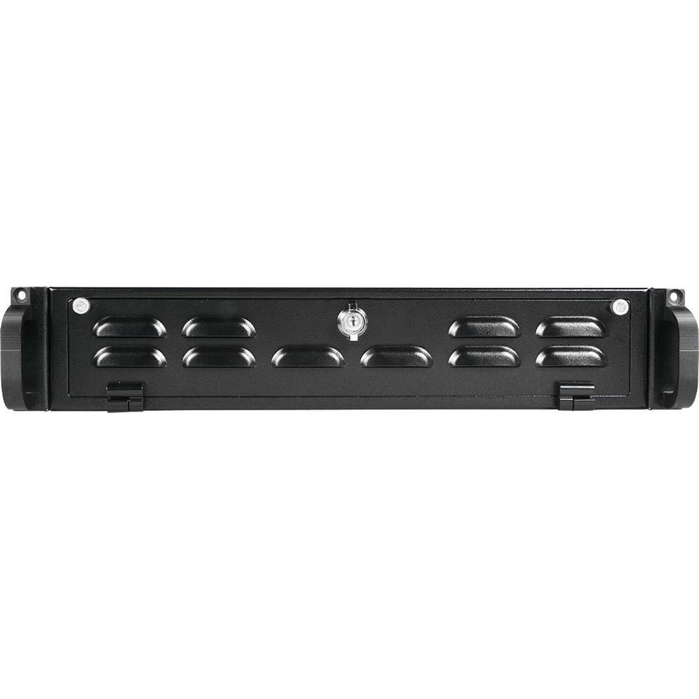 iStarUSA EATX High-Performance Rackmount Chassis with 2 x 5.25" Bays & 460W Redundant PSU