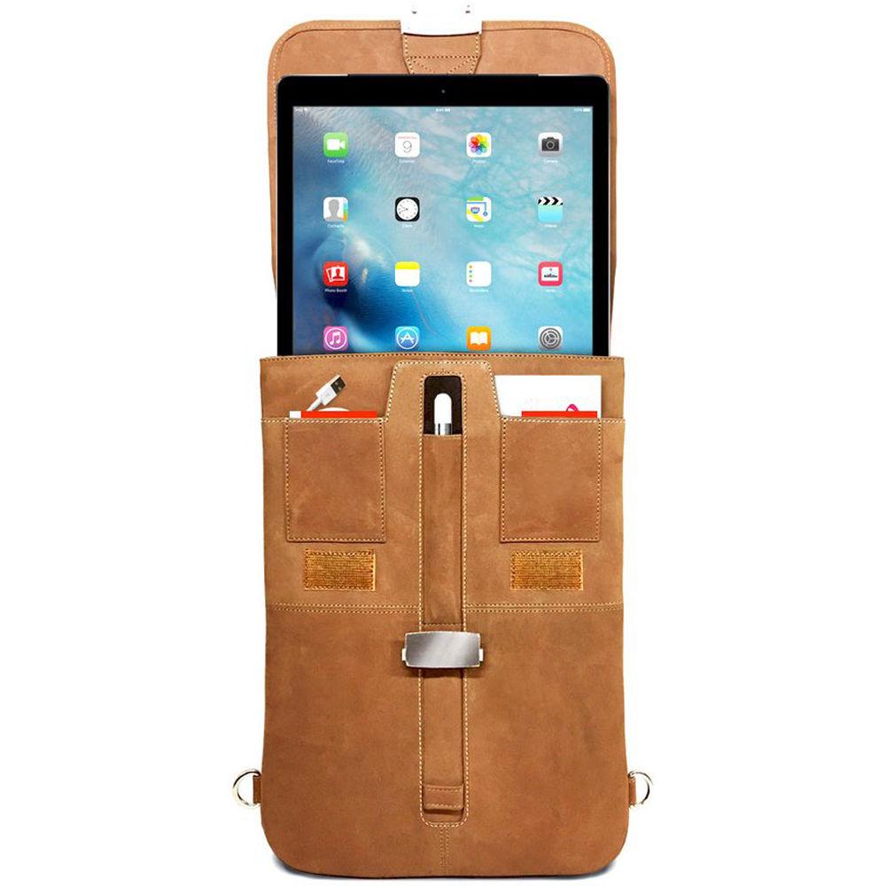 MacCase Premium Leather iPad Pro 12.9" Flight Jacket with Backpack Option
