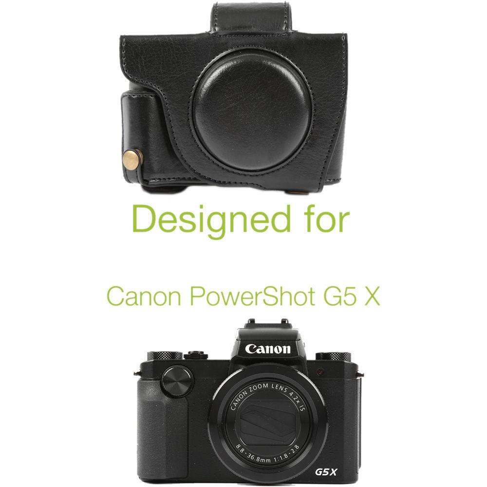 MegaGear Ever Ready Camera Case with Bottom Opening for Canon G5 X