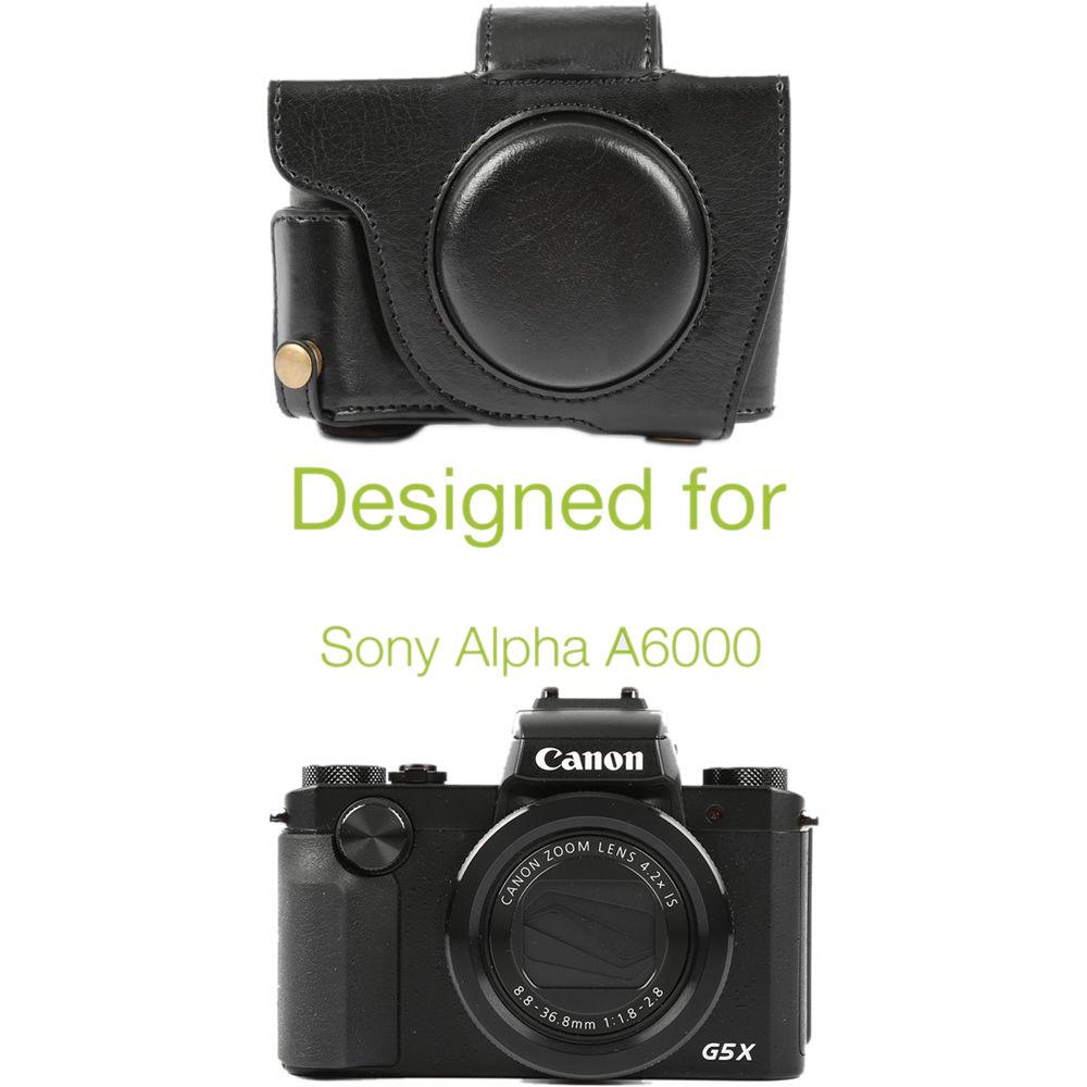 MegaGear Ever Ready Camera Case with Bottom Opening for Canon G5 X