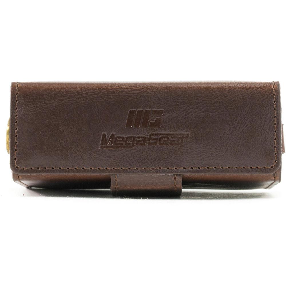 MegaGear Ever Ready Leather Camera Case for Canon PowerShot SX620 HS