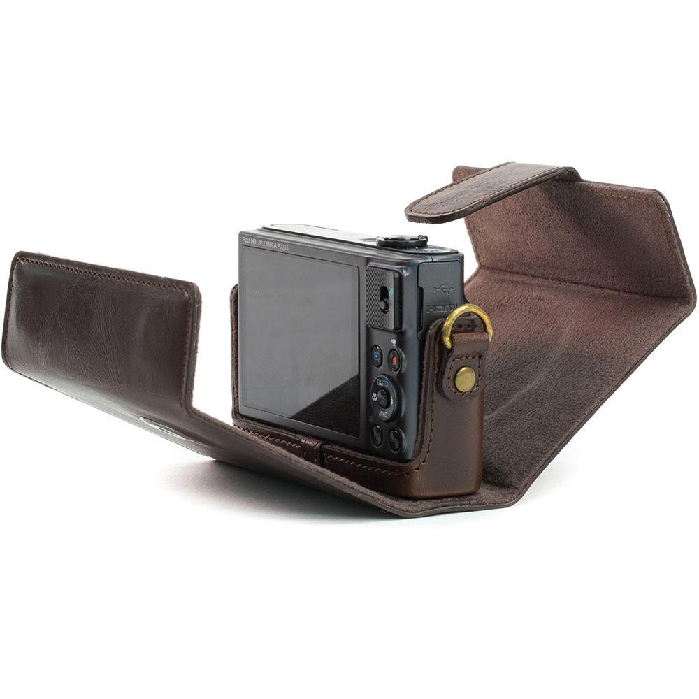 MegaGear Ever Ready Leather Camera Case for Canon PowerShot SX620 HS