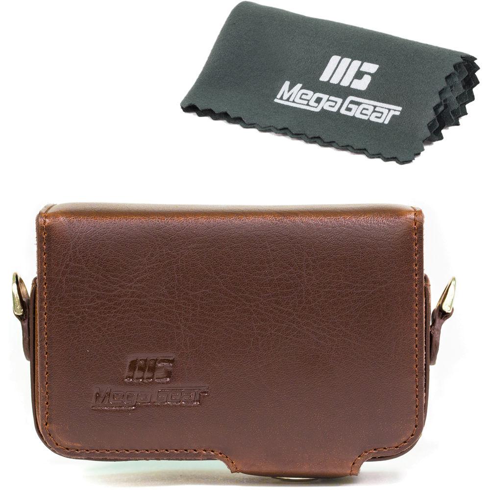 MegaGear Form-Fitted Leather Camera Case for Canon PowerShot SX280 HS