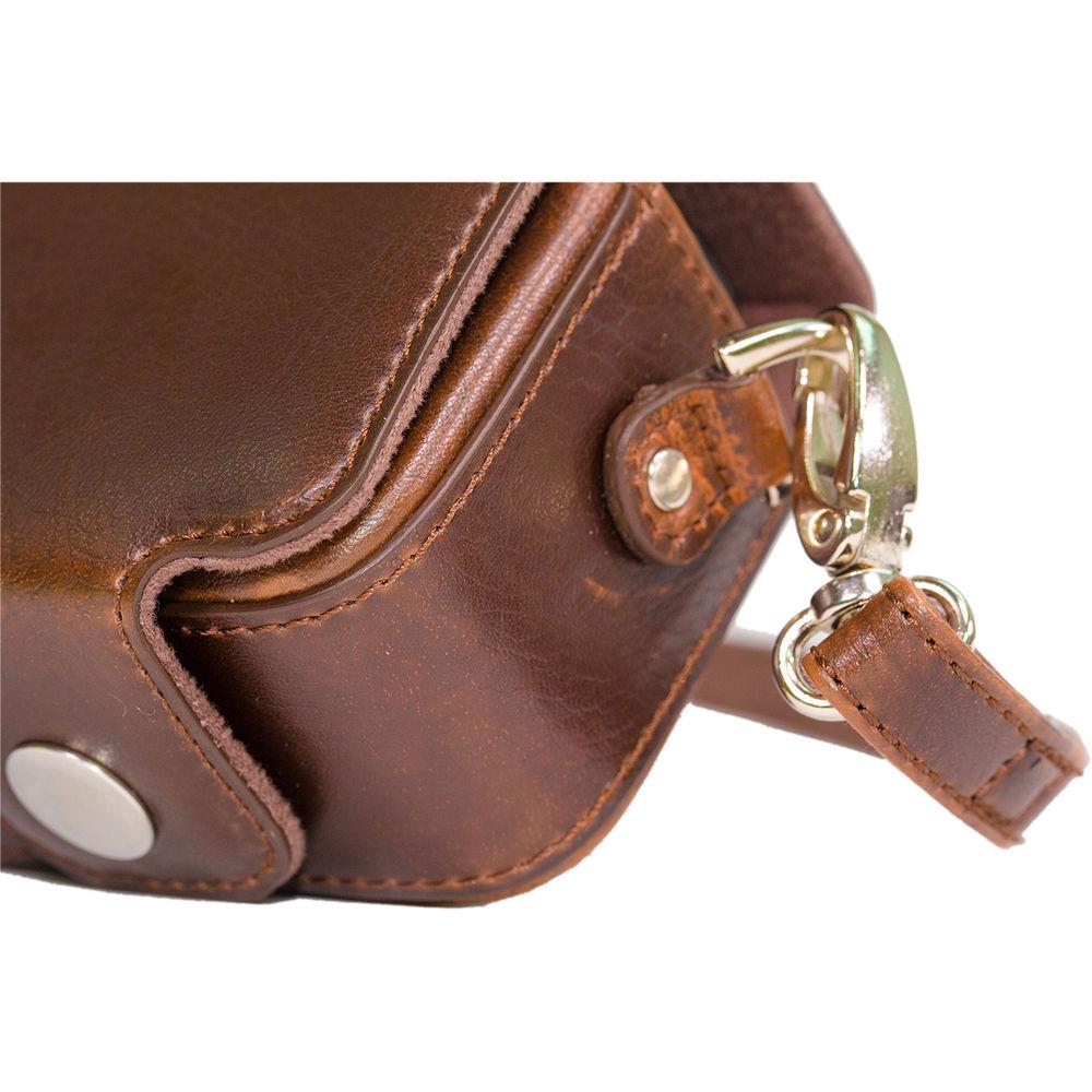 MegaGear Form-Fitted Leather Camera Case for Canon PowerShot SX280 HS