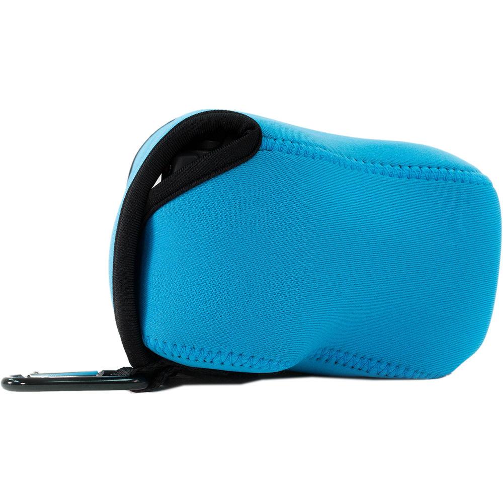 MegaGear MG1072 Ultra Light Neoprene Case with Carabiner for Olympus OM-D E-M1 Mark II with 12-40mm
