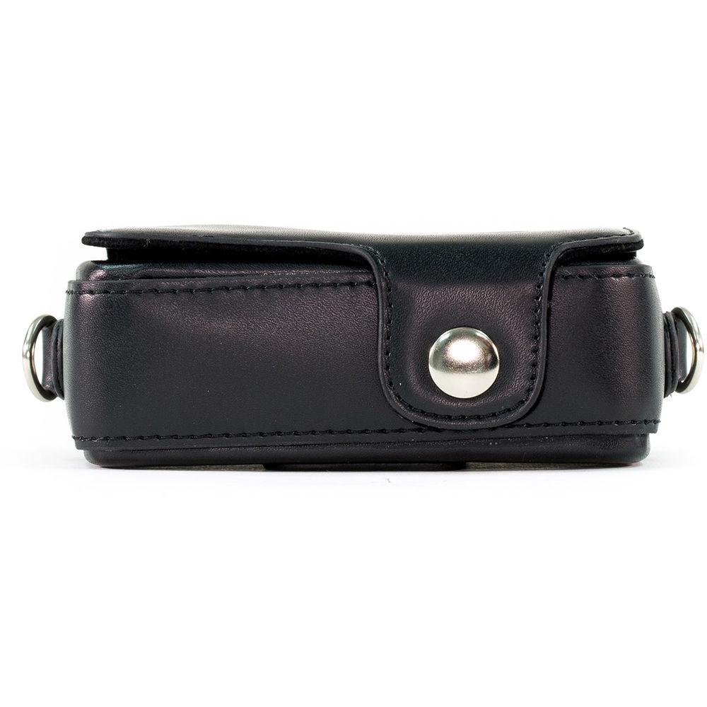 MegaGear PU Leather Case with Strap for Sony Cyber-shot DSC-HX95, HX99, HX80, HX90V, WX500