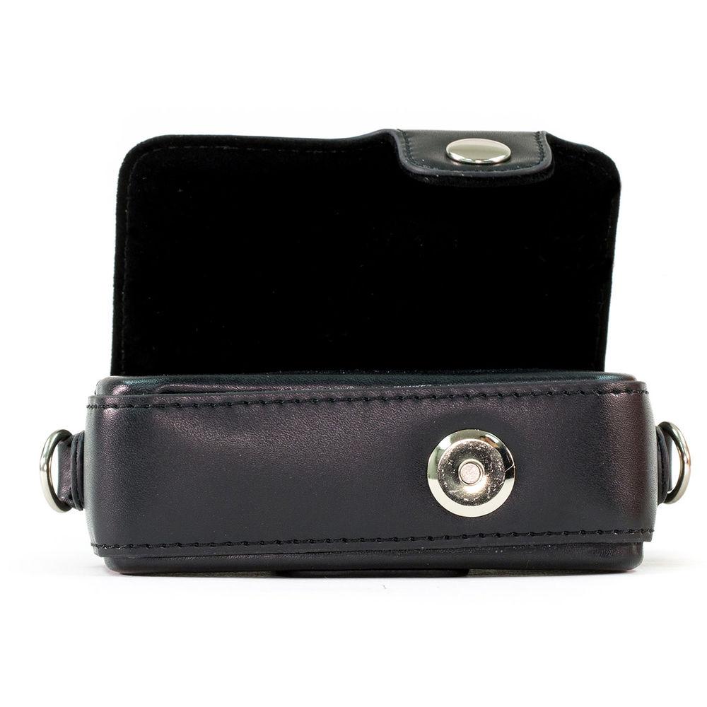 MegaGear PU Leather Case with Strap for Sony Cyber-shot DSC-HX95, HX99, HX80, HX90V, WX500