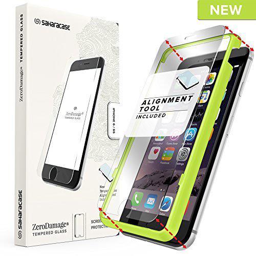Sahara Case ZeroDamage Tempered Glass Screen Protector for iPhone 7 and 8