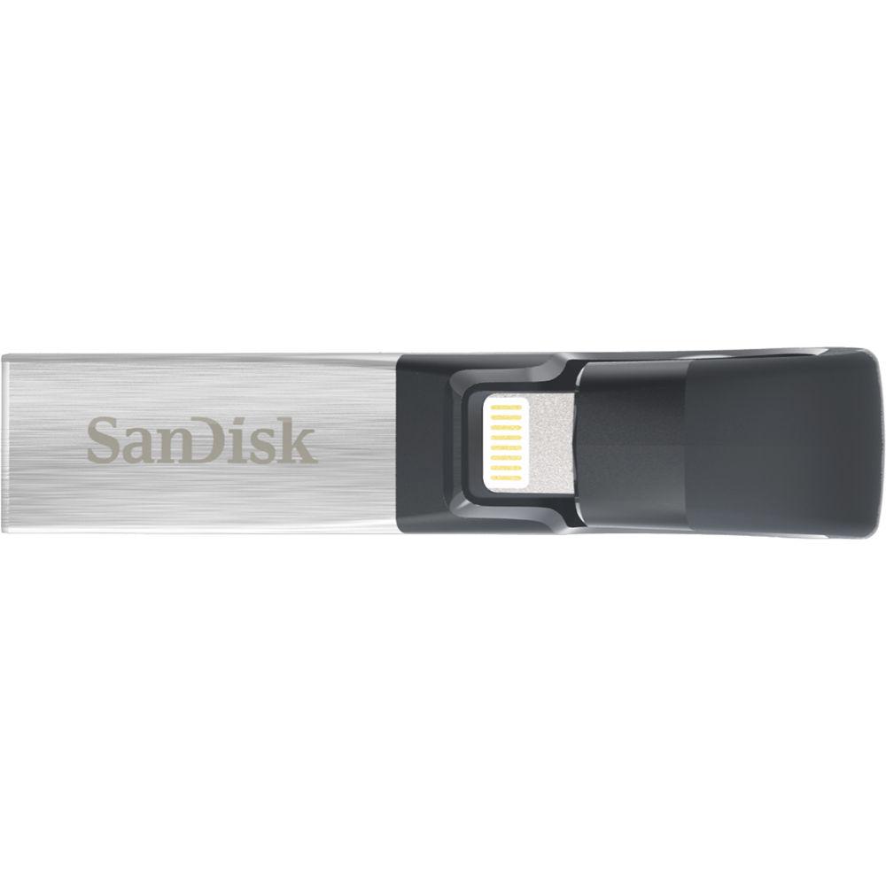 SanDisk 256GB iXpand USB 3.0 Lightning Flash Drive