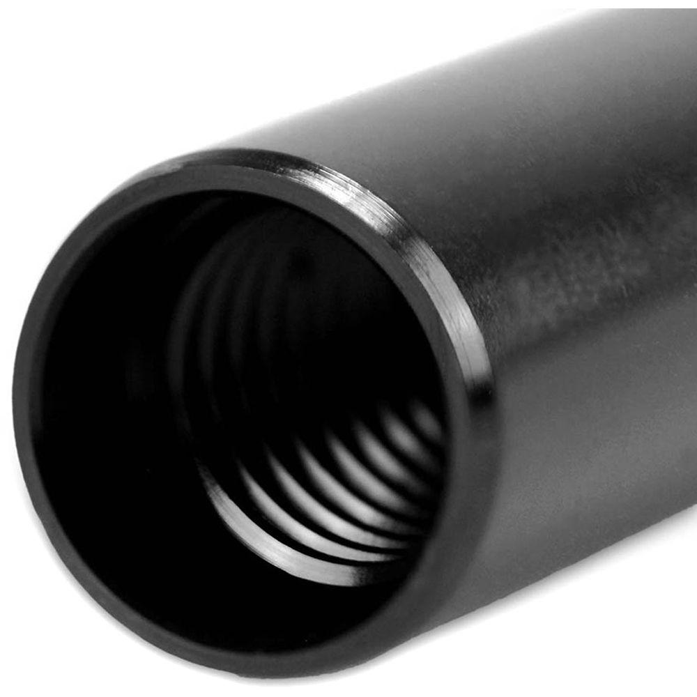 SmallRig 2 x 11.8" and 2 x 7.9" M12 Threaded 15mm Aluminum Rods 2 x Threaded Rod Connectors