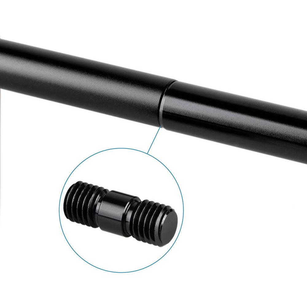 SmallRig 2 x 11.8" and 2 x 7.9" M12 Threaded 15mm Aluminum Rods 2 x Threaded Rod Connectors