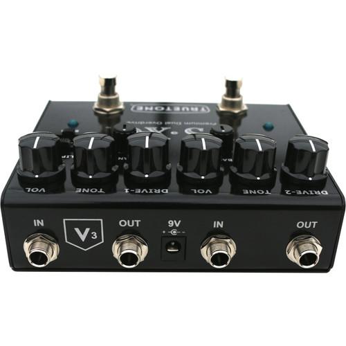 Truetone VS-XO V3 Series Premium Dual Overdrive Pedal for Guitar or Bass