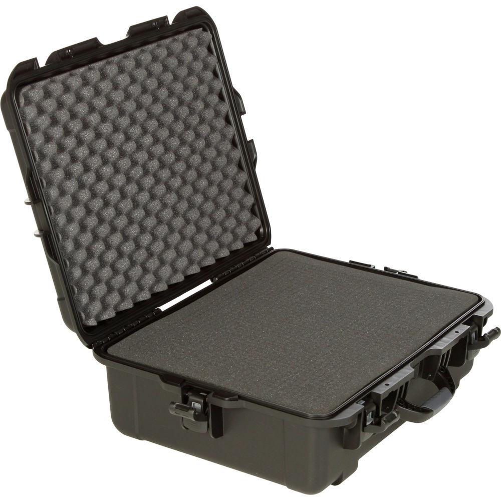 Turtle 549 ATA-Certified Waterproof Customizable Hard Case with Cubed Foam Insert