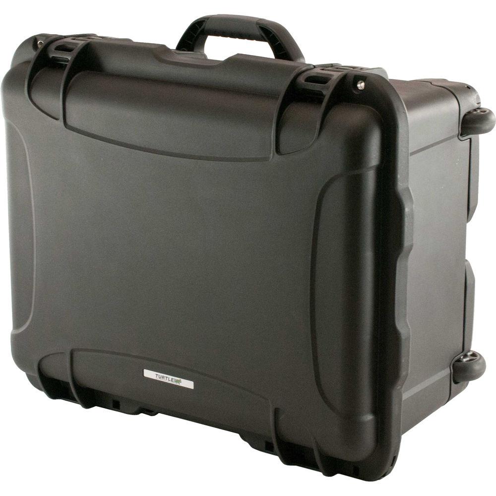 Turtle W750 Wheeled Waterproof Customizable Hard Case with Cubed Foam Insert