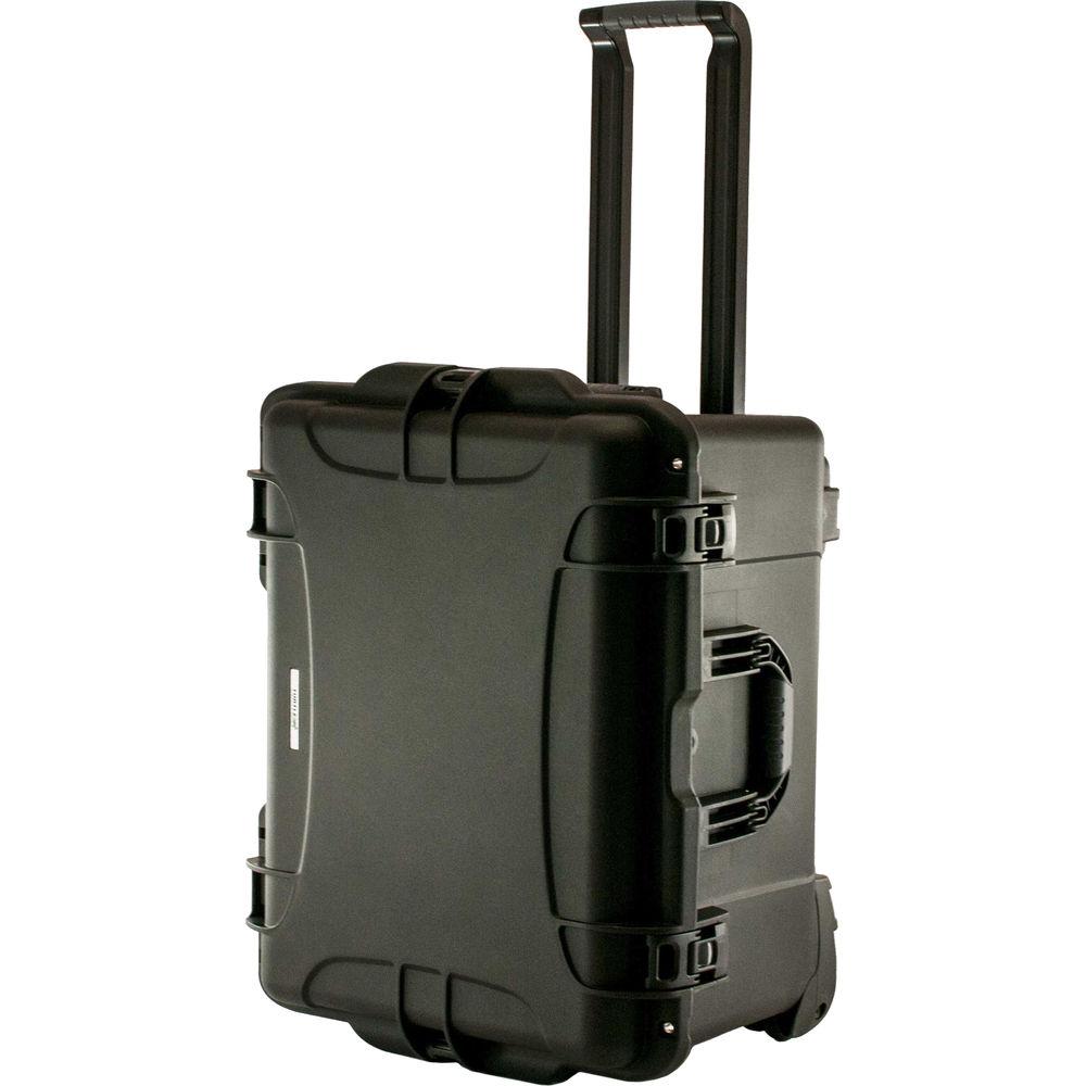 Turtle W750 Wheeled Waterproof Customizable Hard Case with Cubed Foam Insert