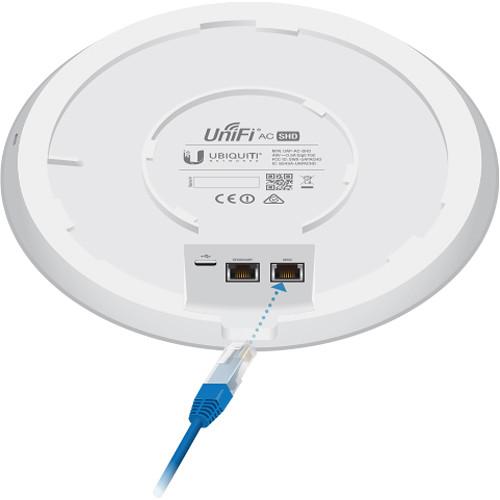 Ubiquiti Networks UAP-AC-SHD 802.11AC Wave 2 Access Point with Dedicated Security Radio