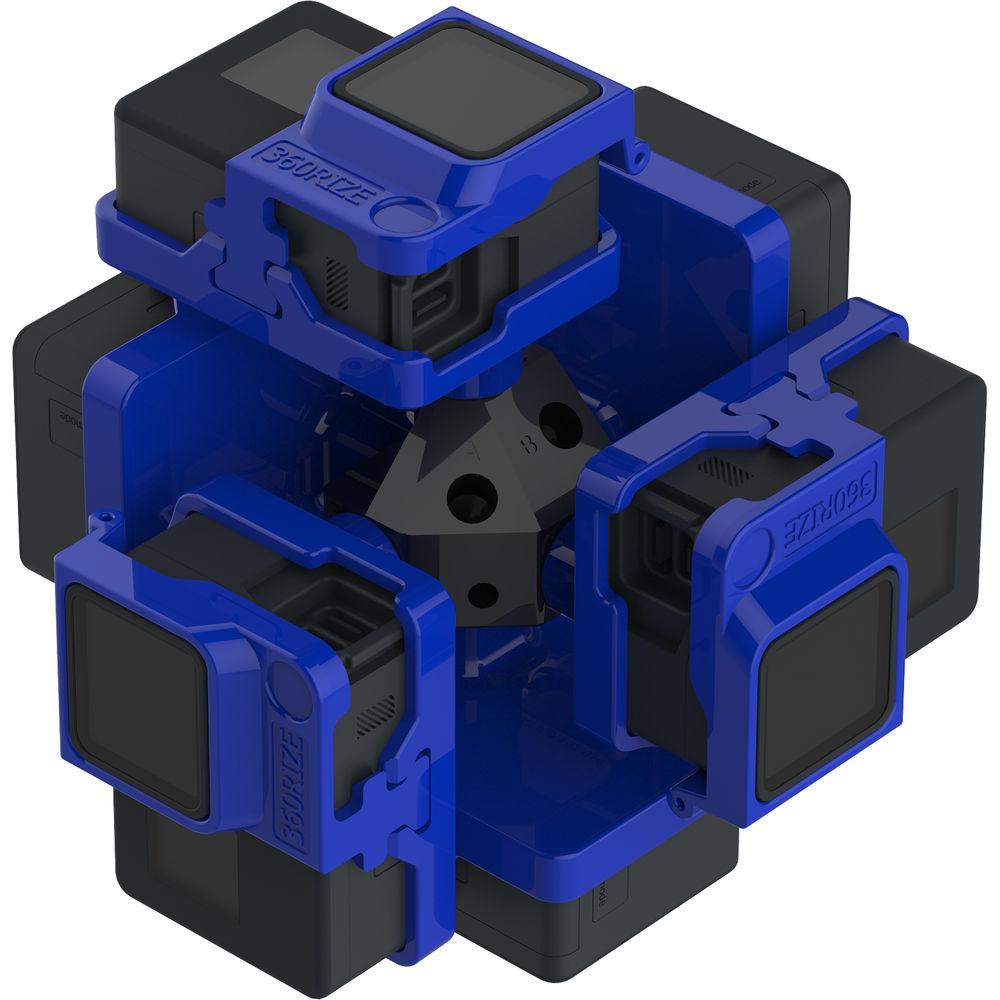 360RIZE Pro6 v2 360° Plug-n-Play Rig for GoPro HERO7 & HERO6 5 Black