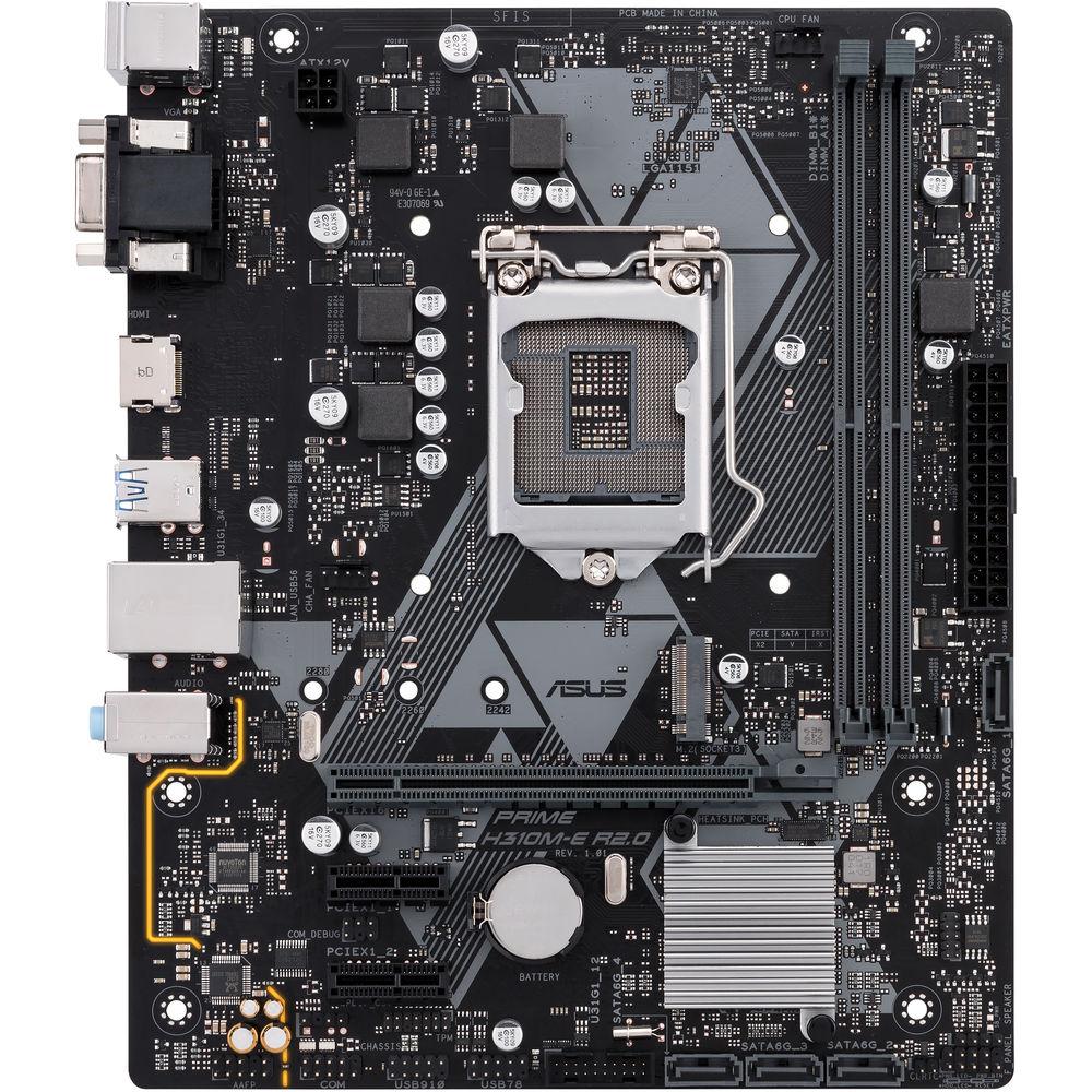 ASUS Prime H310M-E R2.0 Micro-ATX Motherboard