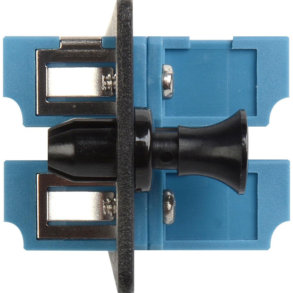 Camplex 6-Port LC QUAD Singlemode Fiber Adapter Plate Module with Ceramic Connectors