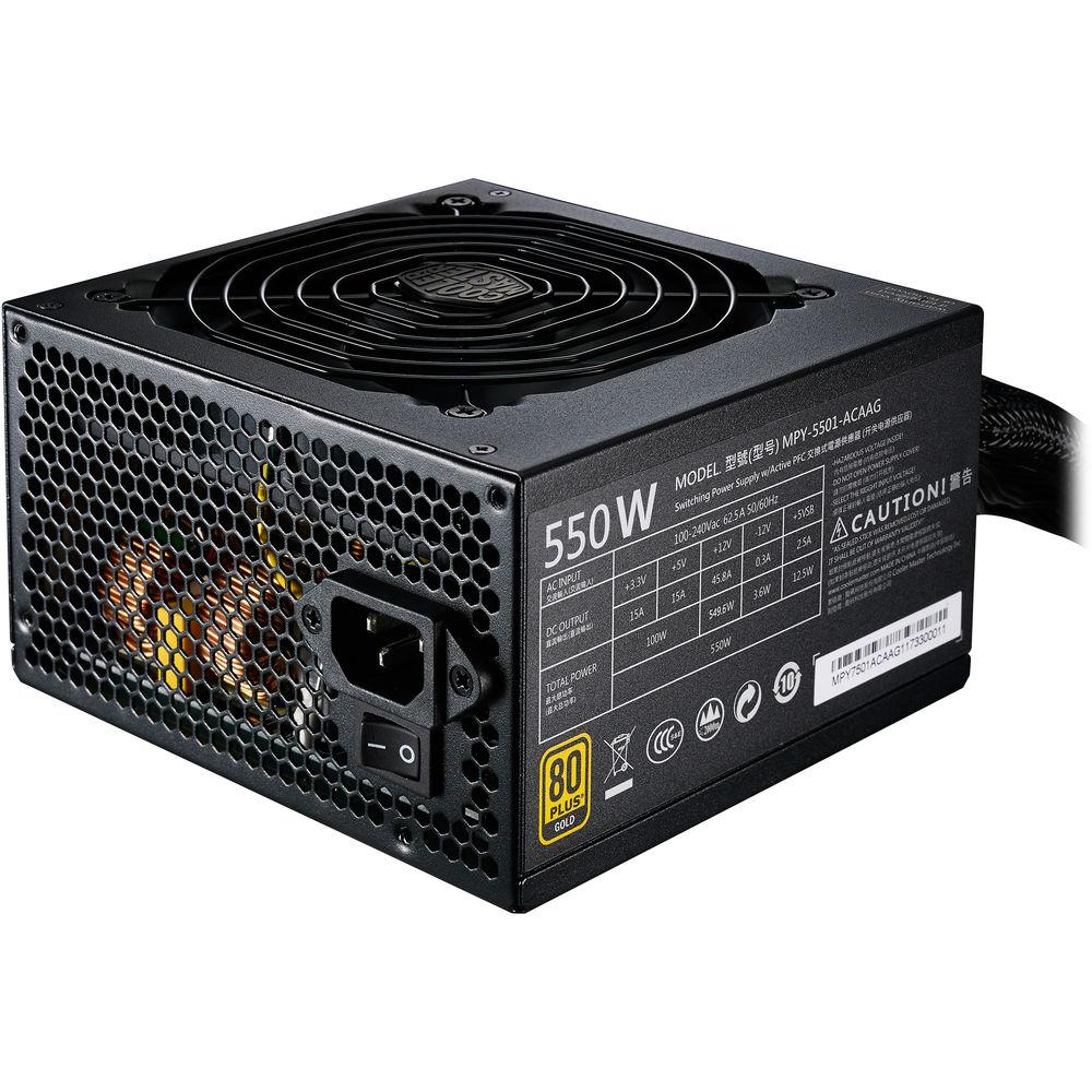 Cooler Master MWE Gold 550 550W 80 Plus Gold Power Supply
