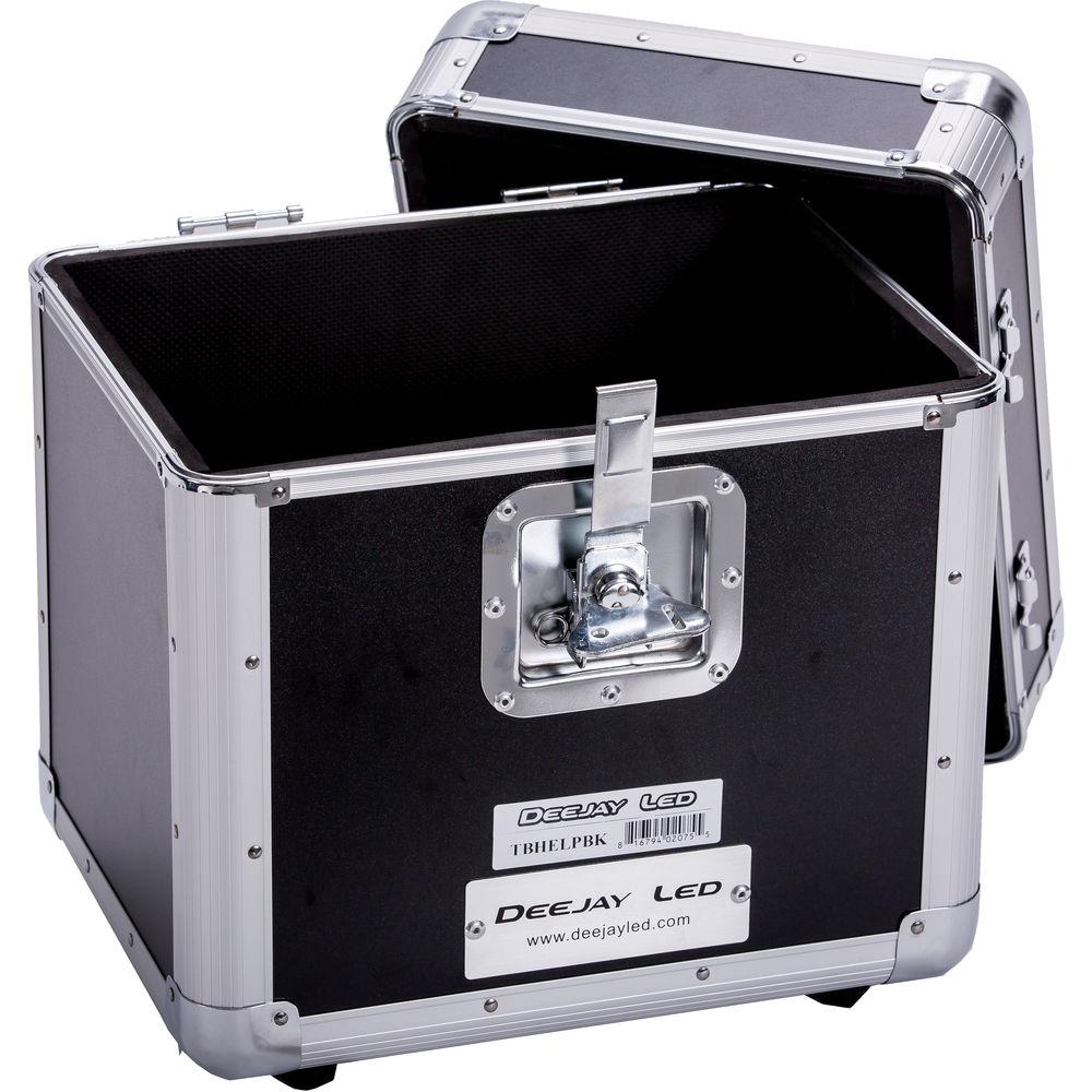 DeeJay LED Fly Drive LP Record Case For 80 LP Records