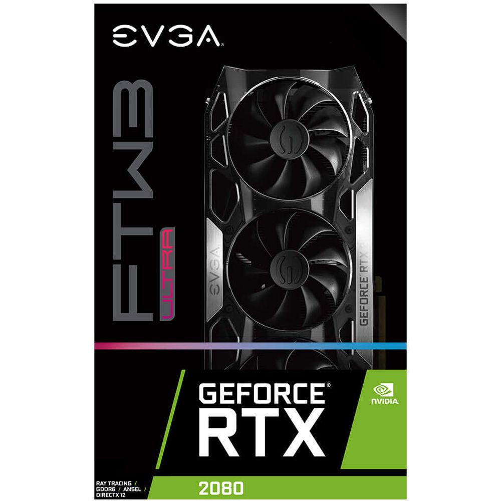 EVGA GeForce RTX 2080 FTW3 ULTRA GAMING Graphics Card