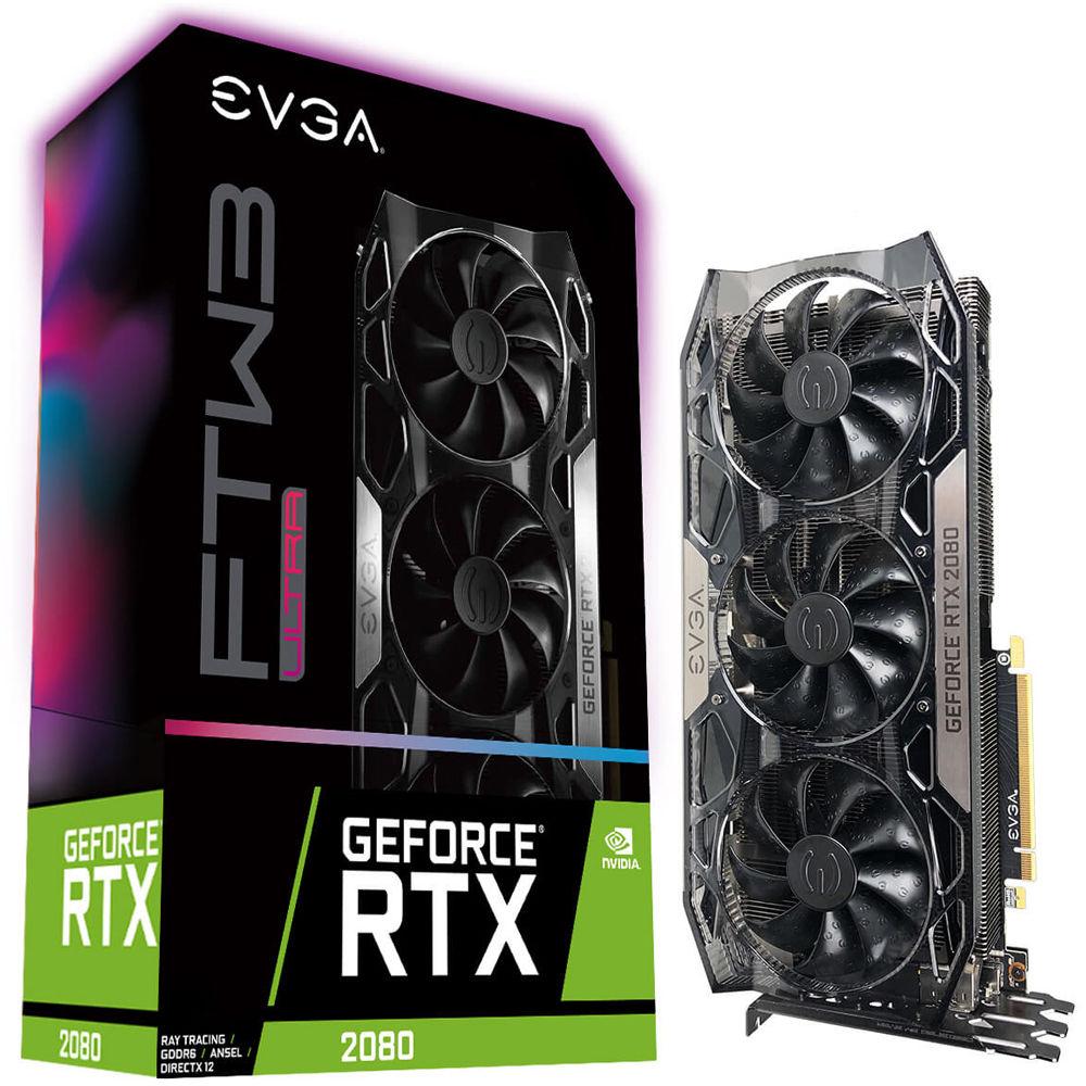 EVGA GeForce RTX 2080 FTW3 ULTRA GAMING Graphics Card
