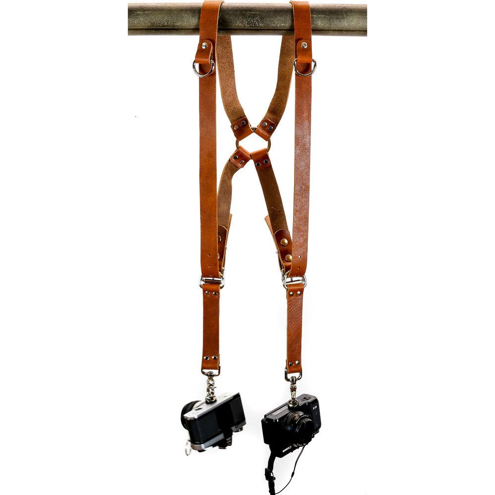 Funk Plus Water Buffalo Leather Ring Back Harness with 1.25" Wide Straps and D-Rings