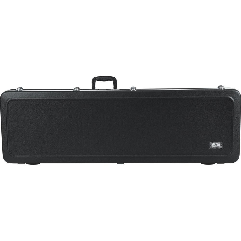 Gator Cases GC-BASS-LED GC Series Deluxe Molded Case with Built-In LED Light for Electric Bass Guitars