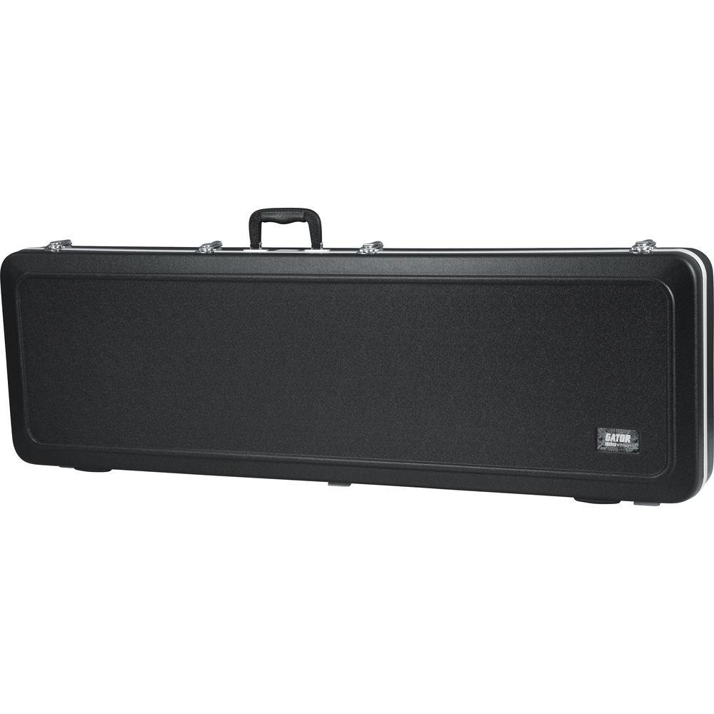 Gator Cases GC-BASS-LED GC Series Deluxe Molded Case with Built-In LED Light for Electric Bass Guitars