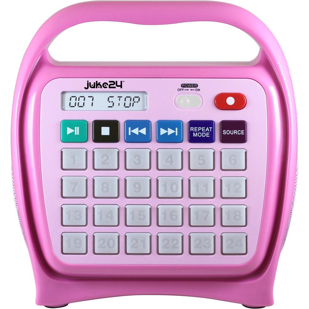 HamiltonBuhl Juke24 Portable Digital Jukebox with CD Player and Karaoke Function